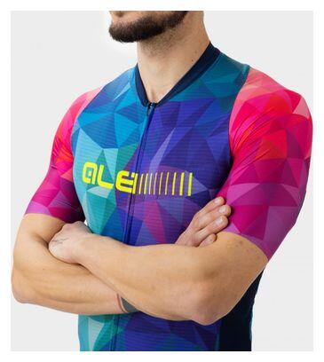 Maillot de manga corta Alé Valley Azul ALE CYCLING Decathlon