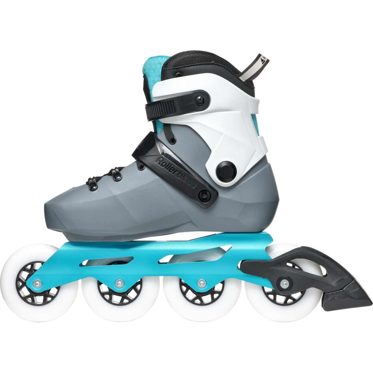 ROLLERBLADE Roller Freeskate Maxxum XT W Anthracite Bleu Aqua 5/7