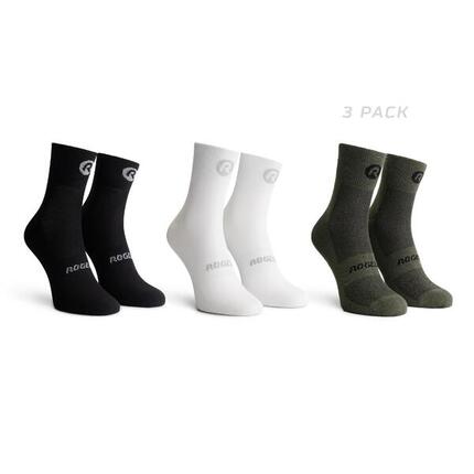 Radsport Fahrradsocken Herren und Damen 3er-Pack - Nahtlos