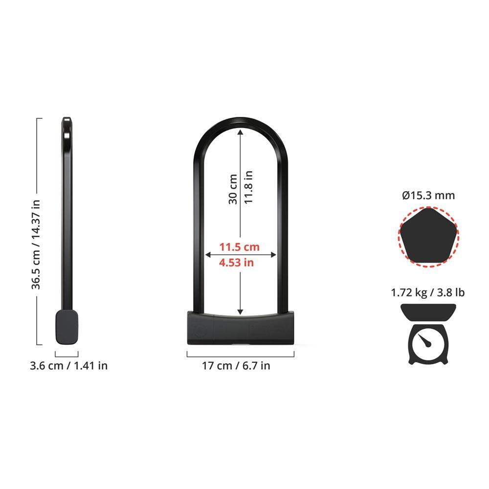 Antivol U Seatylock Mason 300 5/8