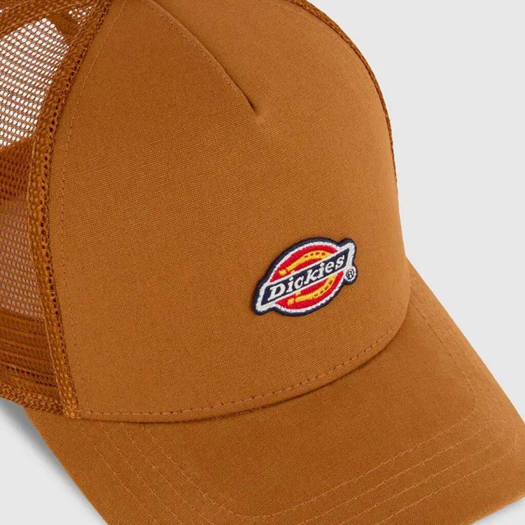 Bonnet Dickies Modèle Hanston Trucker Duck Couleur Marron 3/5