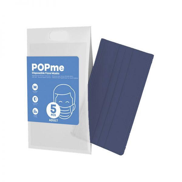 Máscaras adulto POPme 5x azul 5/7