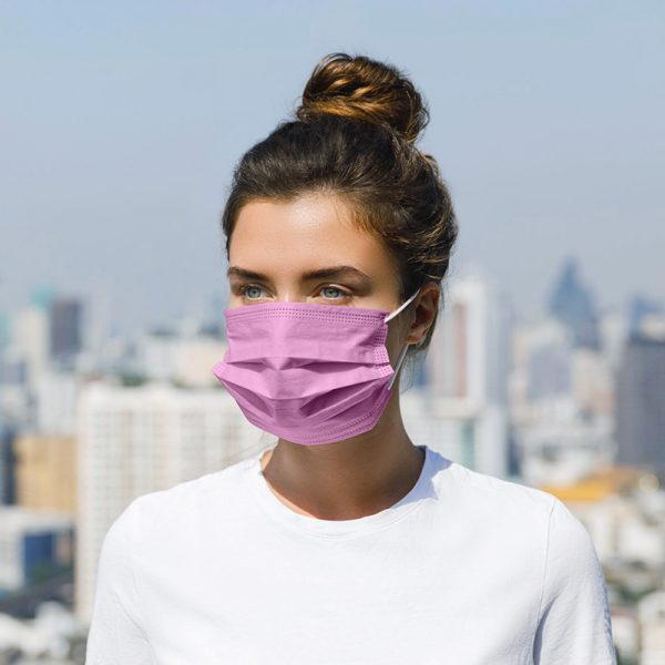 Máscaras adulto POPme 5x rosa 6/7