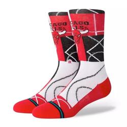 Chaussettes NBA Chicago Bulls Stance Zone Rouge