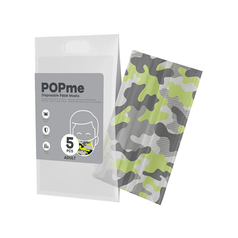 Máscaras adulto POPme 5x camo 5/7