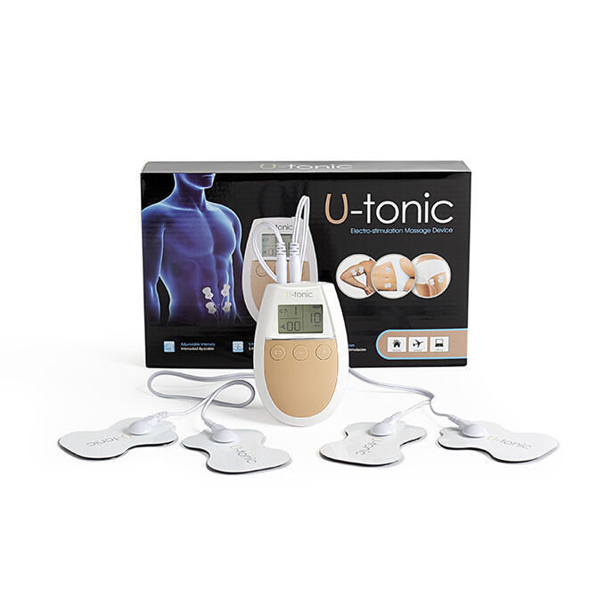 U-Tonic, unisexe, croissance musculaire par électrostimulation, marron