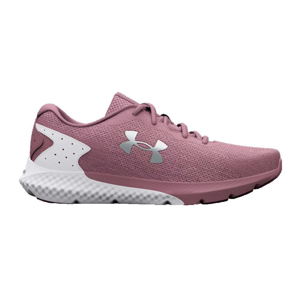 Running shoes Female Under Armour Charged Rogue 3 Knit White