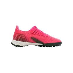 Chaussures de course Garçons Adidas X Ghosted.3 Turf rose