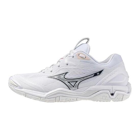 Calzado balonmano Mujer Mizuno Wave Stealth 6 Blanco