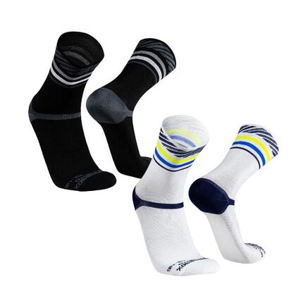 Chaussettes running compression ultra-légères cyclisme tennis padel homme femme