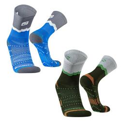 Chaussettes de running compression homme femme vélo marathon pilates yoga sport
