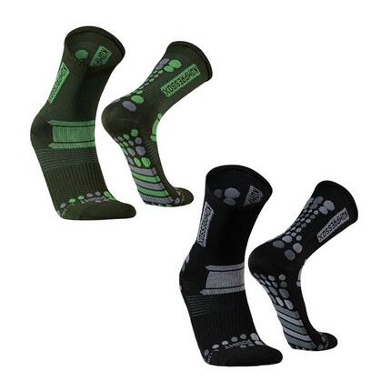 Chaussettes running trail marathon vélo route randonnée gym de sport homme femme