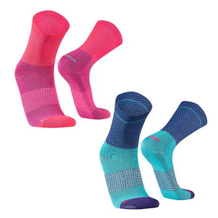 Ultraleichte Laufsocken schnelltrocknend für Running Radfahren Gym Tennis Padel