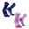 Chaussettes running trail marathon vélo route randonnée gym de sport homme femme