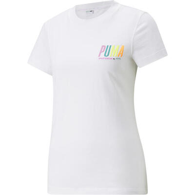 T-shirt puma swxp graphic, wit, dames
