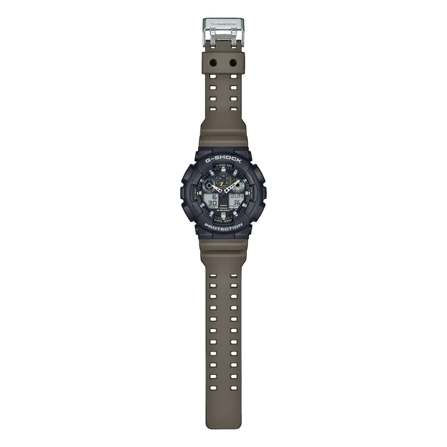 Reloj para hombre Casio GA-100TU-1A3ER, Quartz, 51mm, 20ATM 5/6