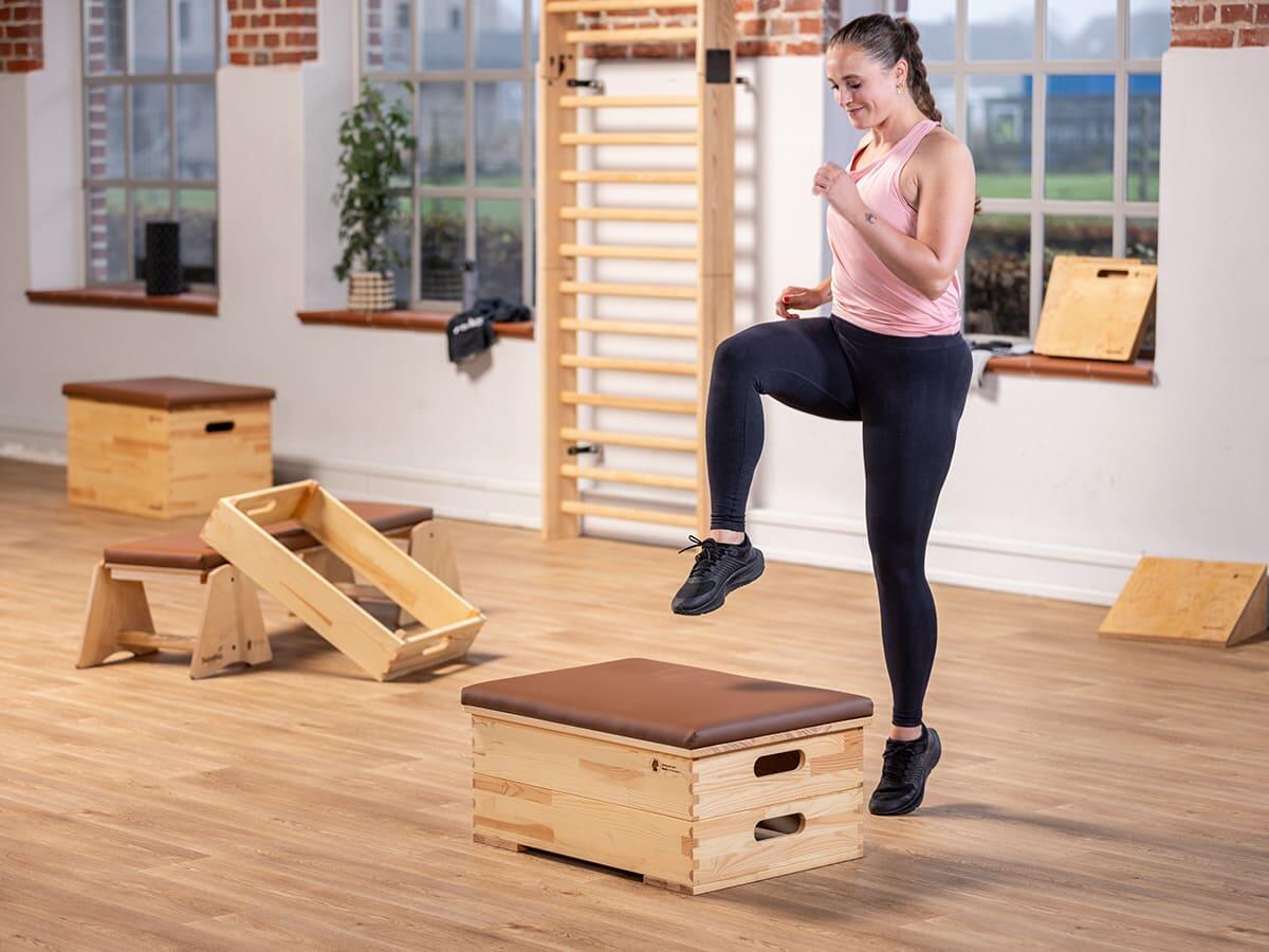 Sprungkasten Vira - aus massivem Holz - made in Germany 7/8