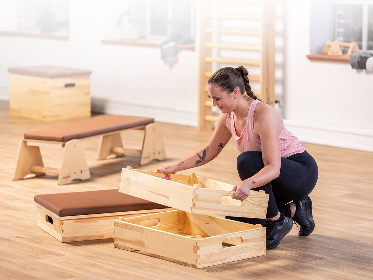 Sprungkasten Vira - aus massivem Holz - made in Germany 4/8