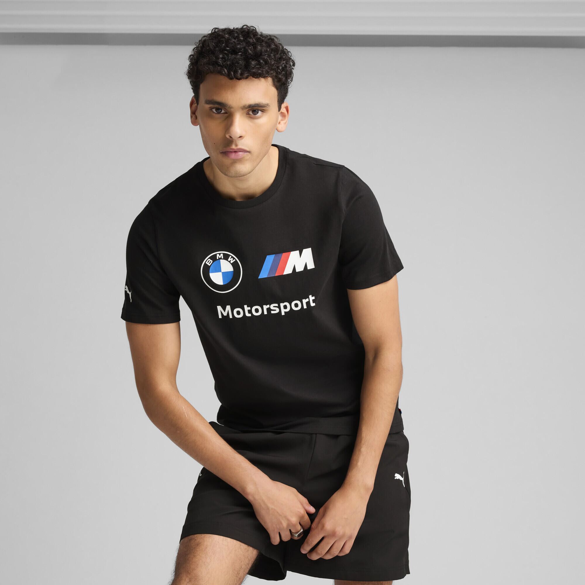 T-shirt corrida de moto Homem manga curta Essentials Logo PUMA 2/7