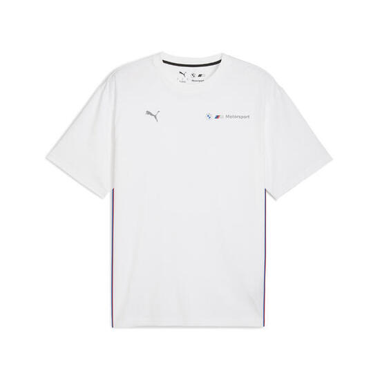 T-shirt con logo BMW M Motorsport Essentials+ da uomo PUMA White
