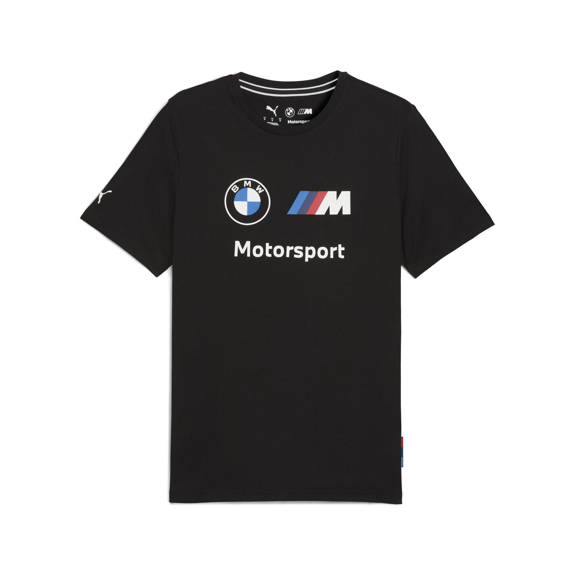 PUMA Camiseta BMW M Motorsport Essentials con logo Hombre PUMA Black