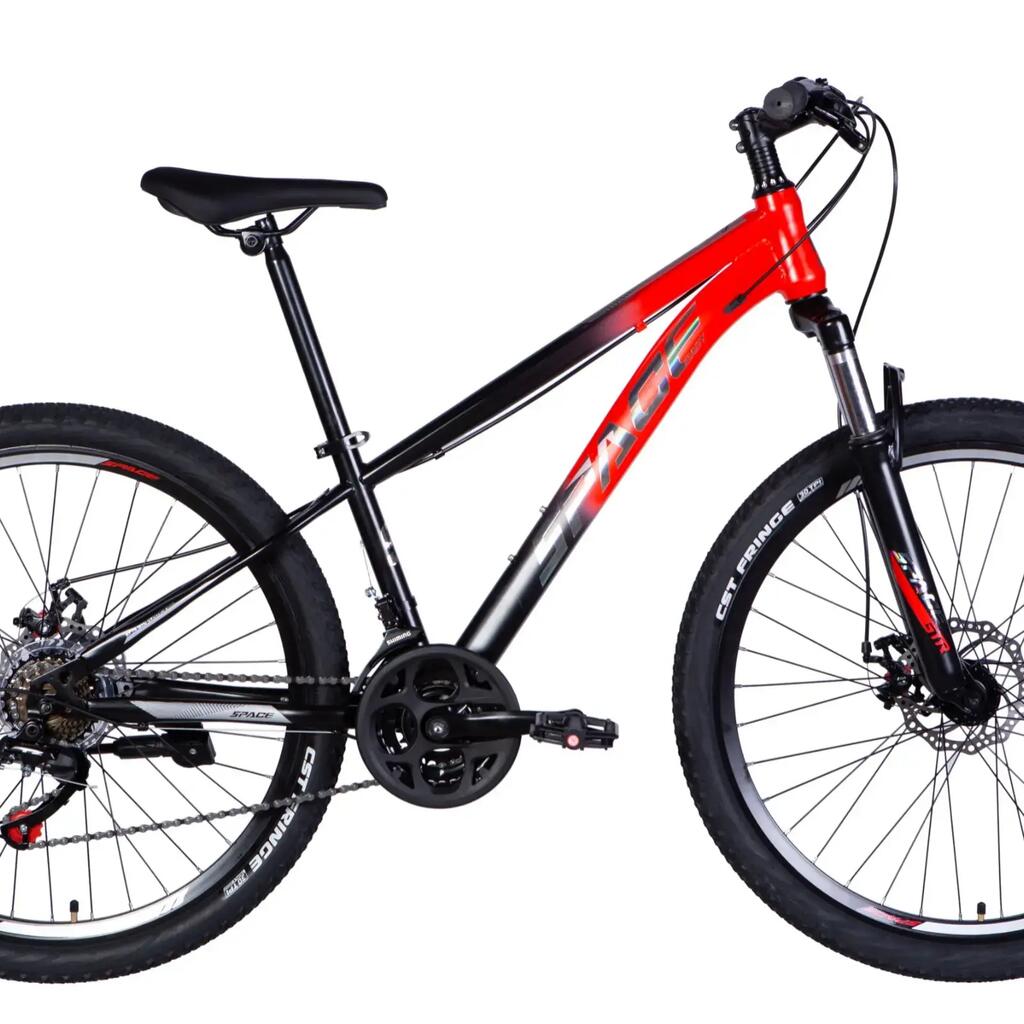 Mountain Bike 26" solid 13" 21 speed 145-170cm suspension black Davi Mars