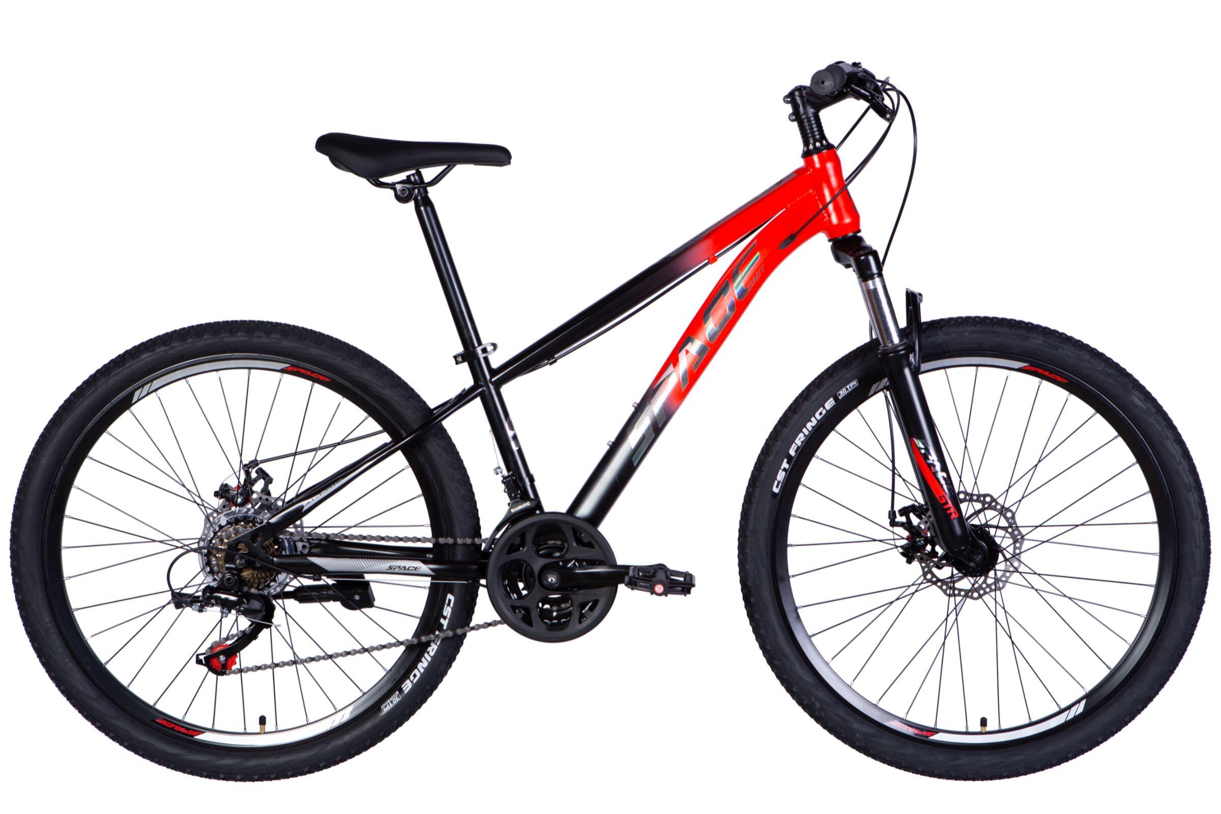 MARS MTB Mars 26″, 145-170 cm, 21 Gänge, Rot/Schwarz