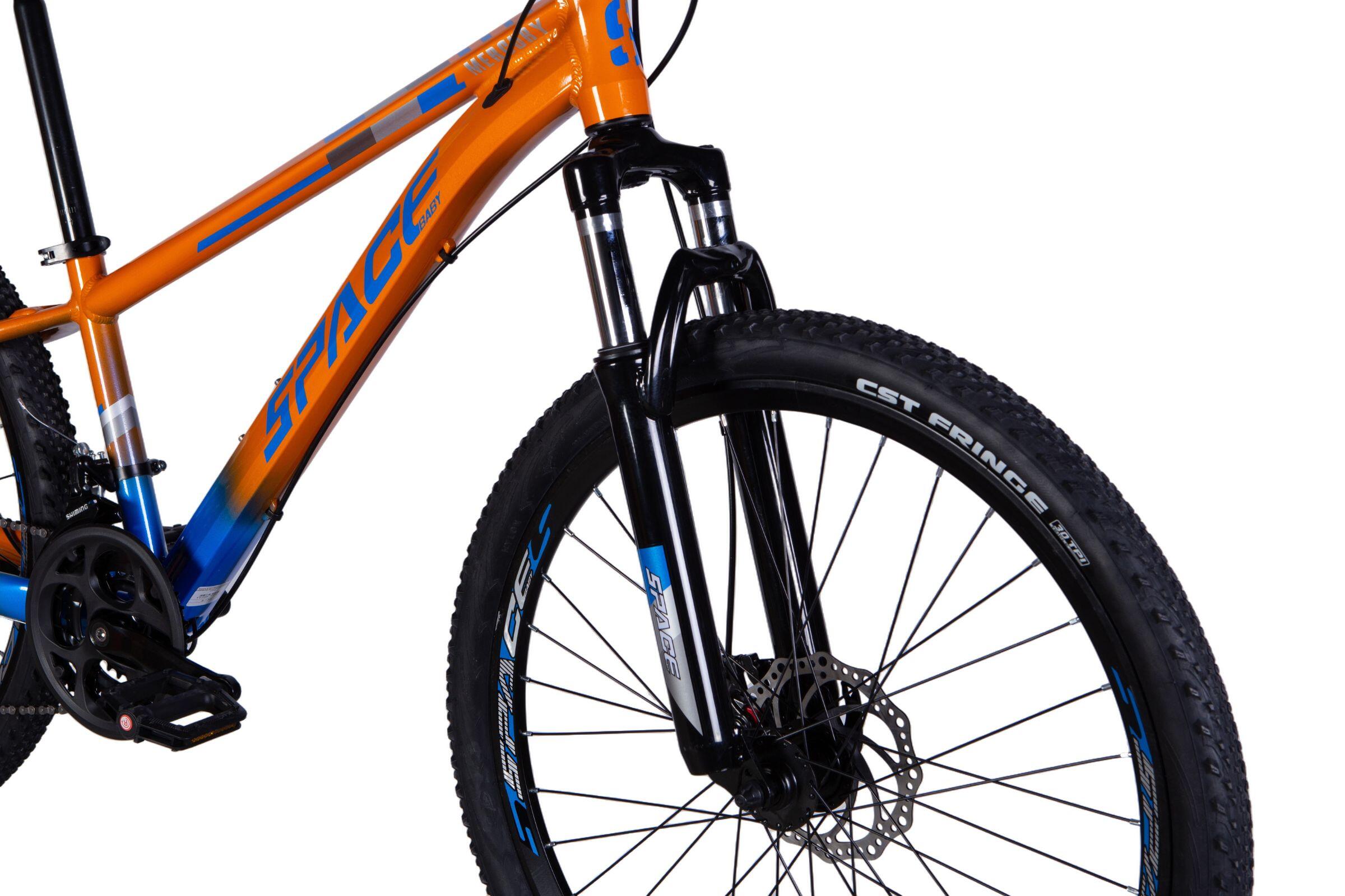 MTB Mercury Aluminium 26″, 145-170 cm, 21 Gänge, Orange/Blau 5/7