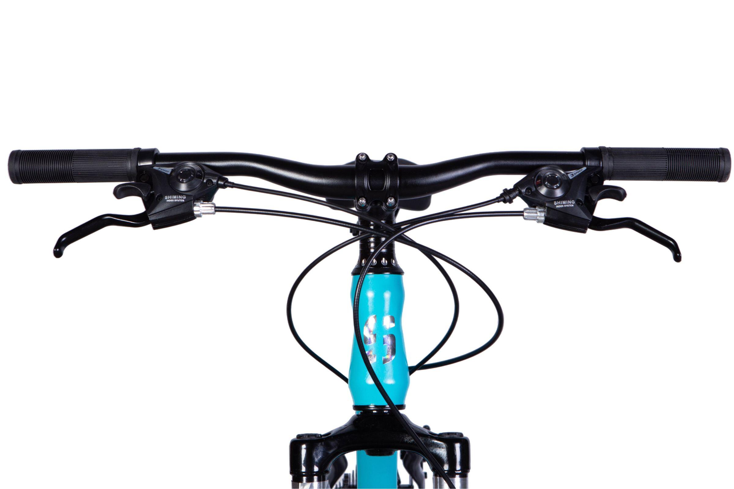 MTB Mars 26″, 145-170 cm, 21 Gänge, Schwarz/Blau 5/7