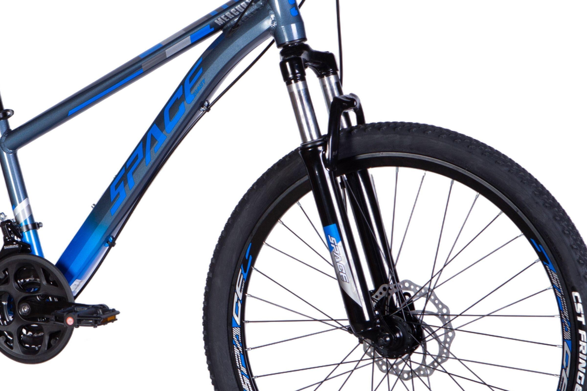 VTT 26″ Mercury Ultra aluminium 21 vitesses 145-170 bleu/gris 5/6
