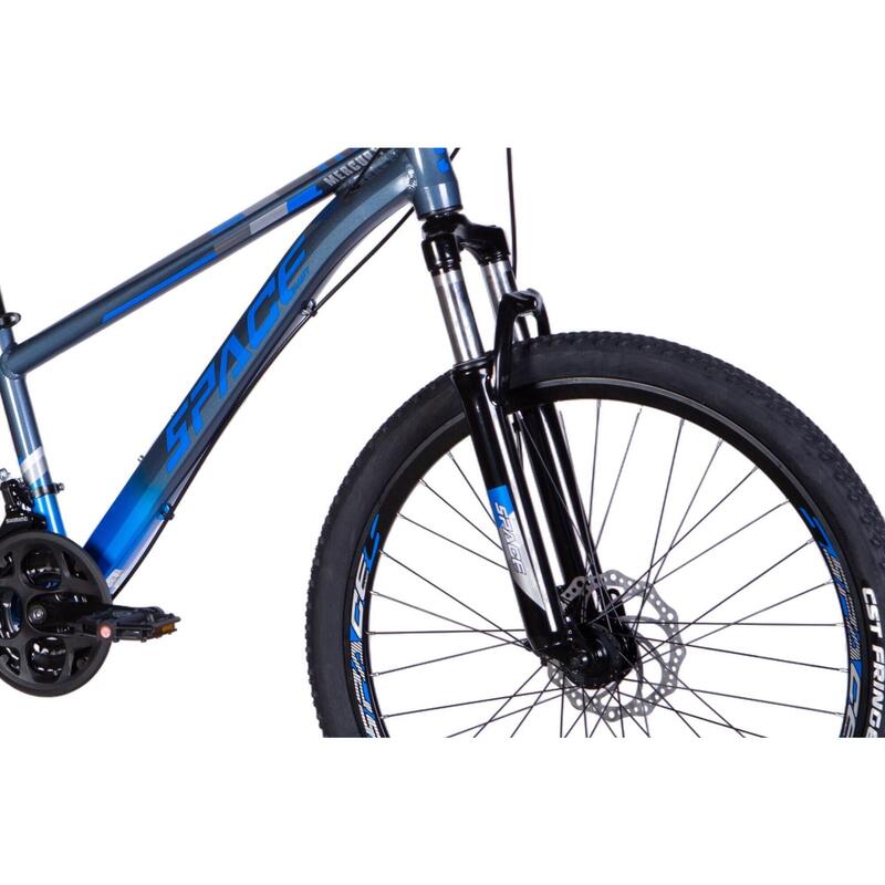Bicicleta MTB Mercury Aluminiu 26", 145-170 cm, 21 viteze, Albastru