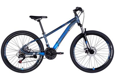 Mtb mercury aluminium 26″, 145-170 cm, 21 versnellingen, blauw