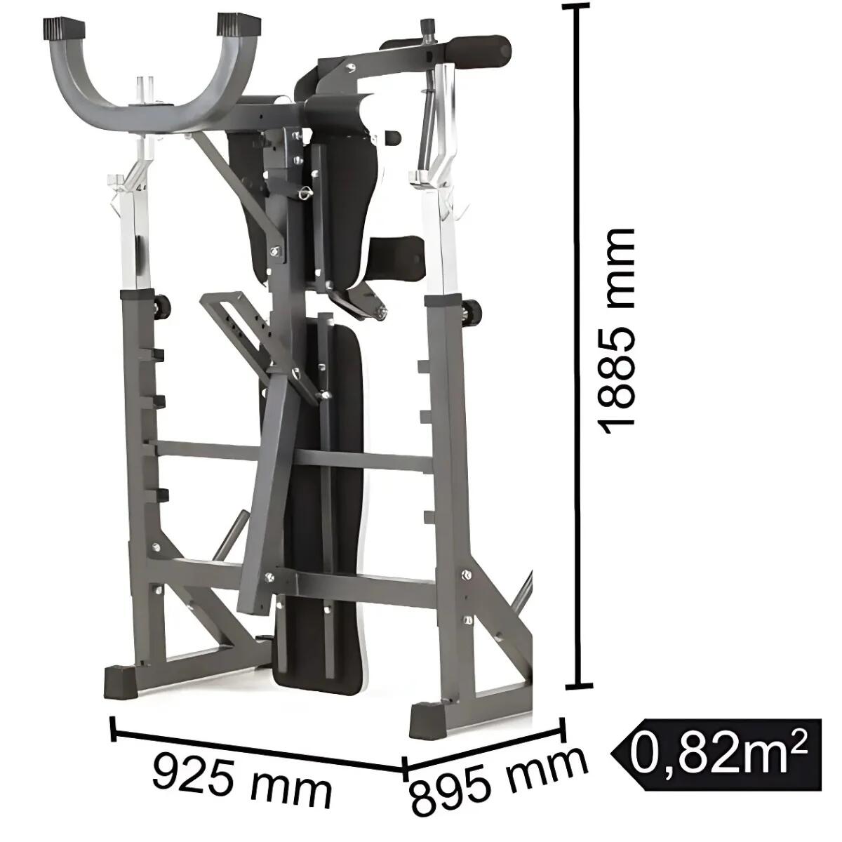 Banc de musculation professionnel WBX-90 6/7