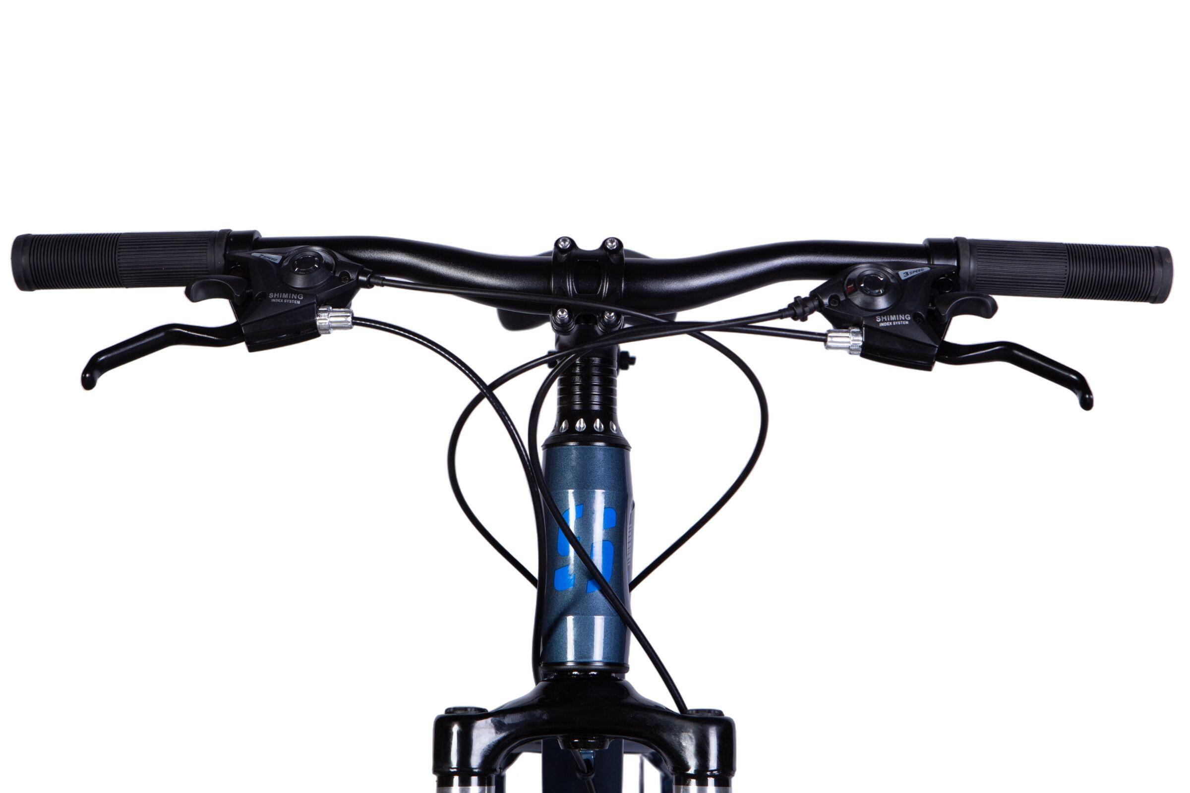 Kinderfiets Mercury Aluminium 24″, 120-150 cm, 21 versnellingen, Blauw/Grijs 4/6