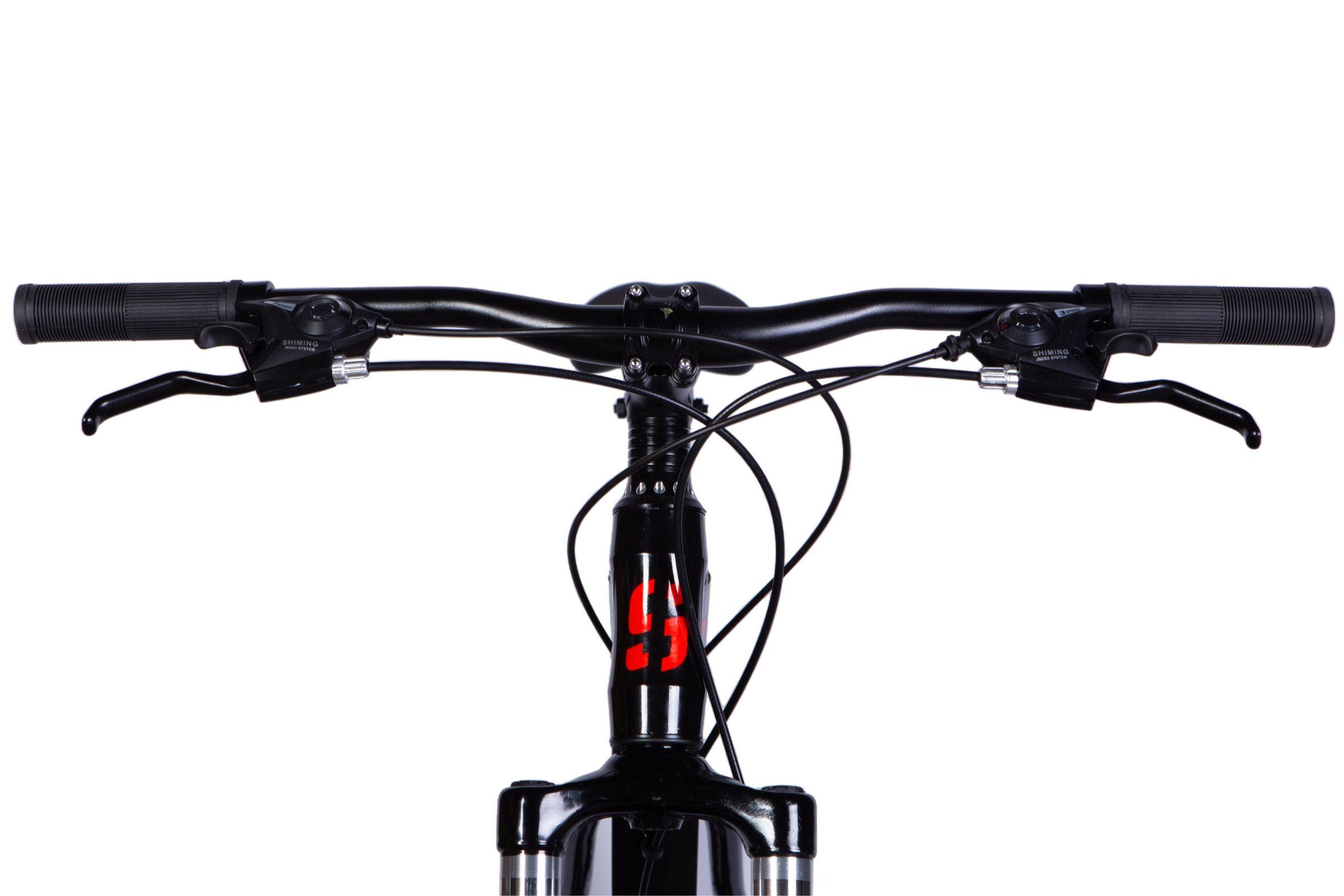 MTB Mercury Aluminium 27.5″, 160-185 cm, 21 Gänge, Schwarz/Rot 4/7
