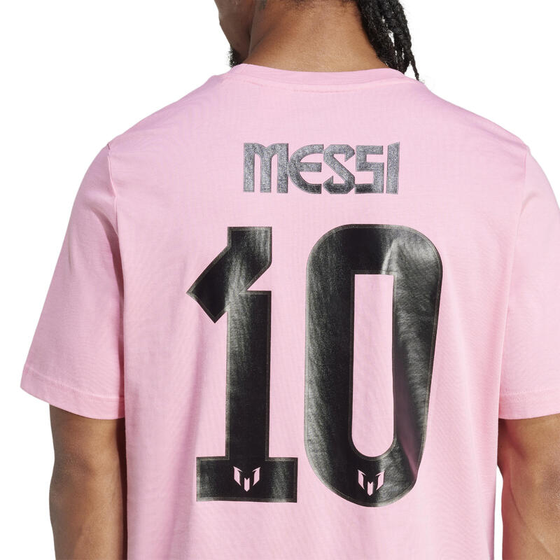 T-shirt graphisme Nom et numéro de Messi