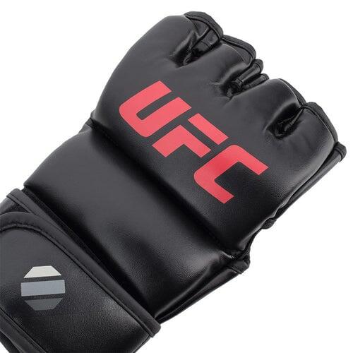 Rękawice do grapplingu Contender MMA - czarno-czerwone - 7 uncji