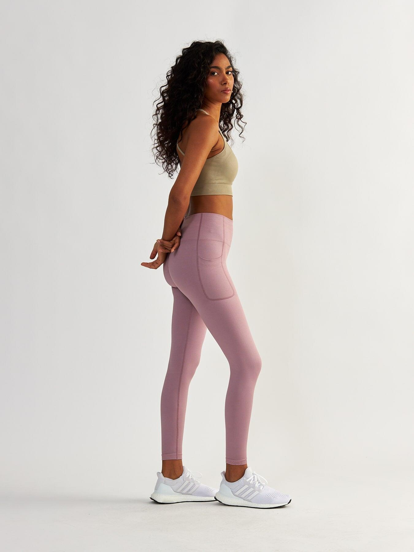 Legginsy fitness damskie Beshaped Lift Me Up z kieszeniami 3/7