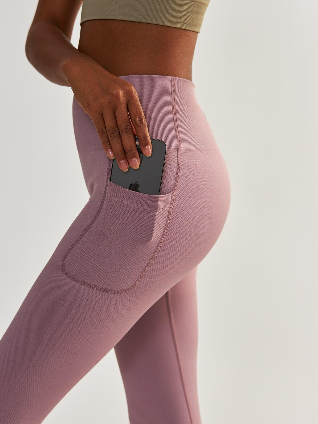 Legginsy fitness damskie Beshaped Lift Me Up z kieszeniami 5/7