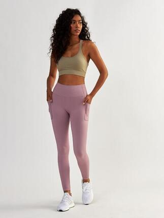 Legginsy fitness damskie Beshaped Lift Me Up z kieszeniami