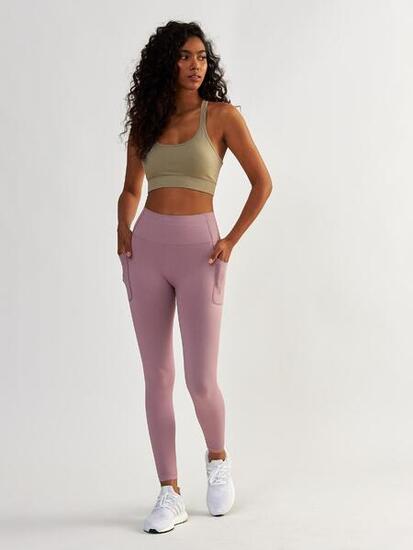 Legginsy fitness damskie Beshaped Lift Me Up z kieszeniami