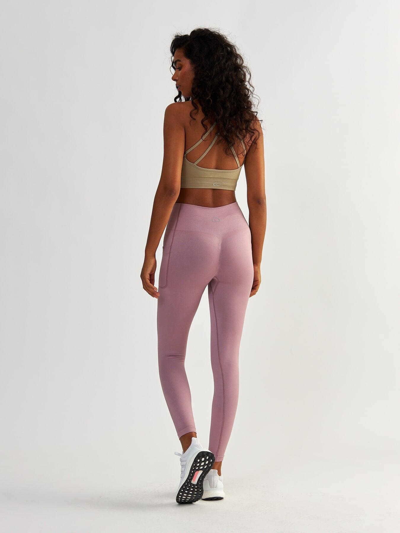 Legginsy fitness damskie Beshaped Lift Me Up z kieszeniami 2/7