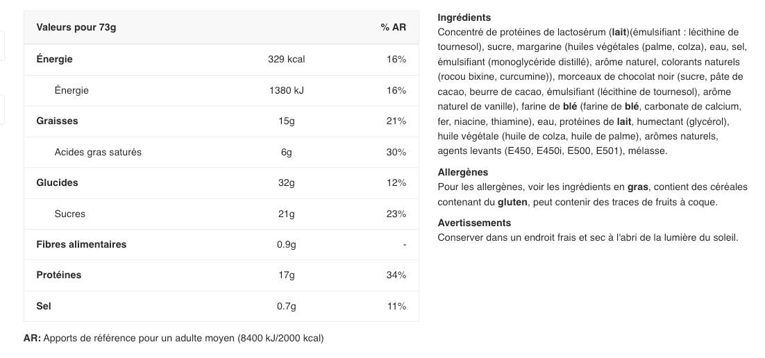 Biscotti proteici - Critical Cookie - Gocce di Cioccolato 2/3