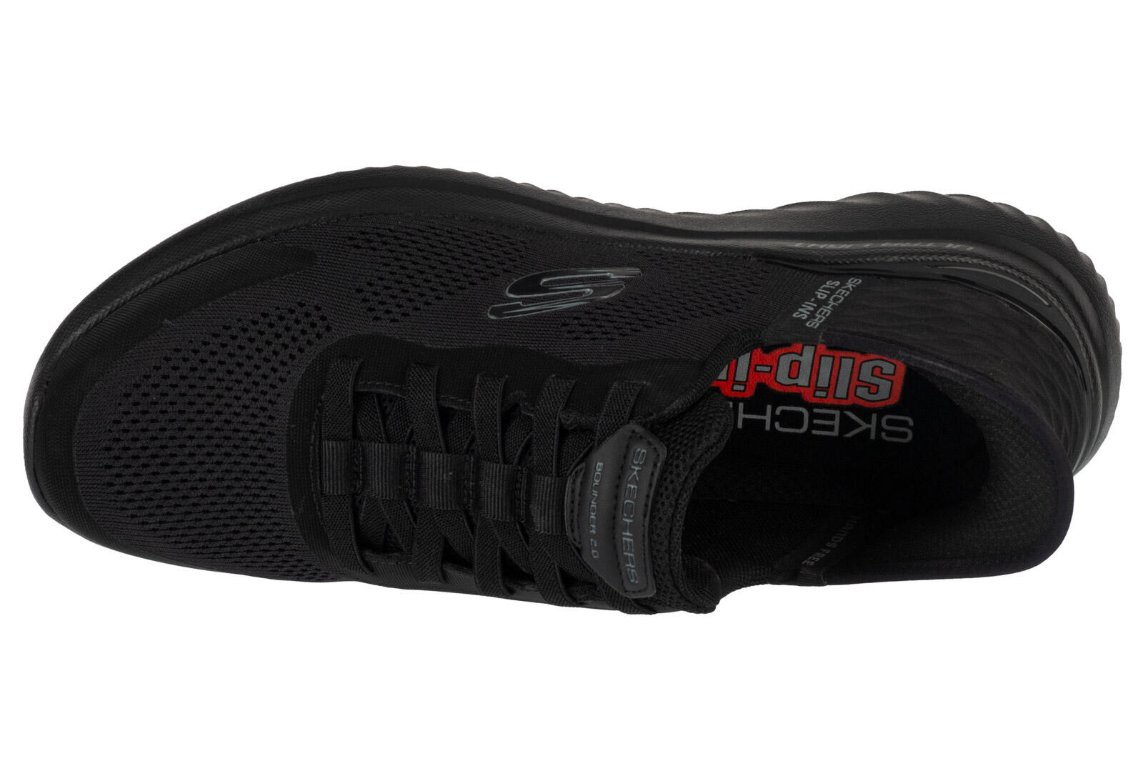 Chaussures Hommes Skechers Slipins Bounder 20 Emerged noir 3/4