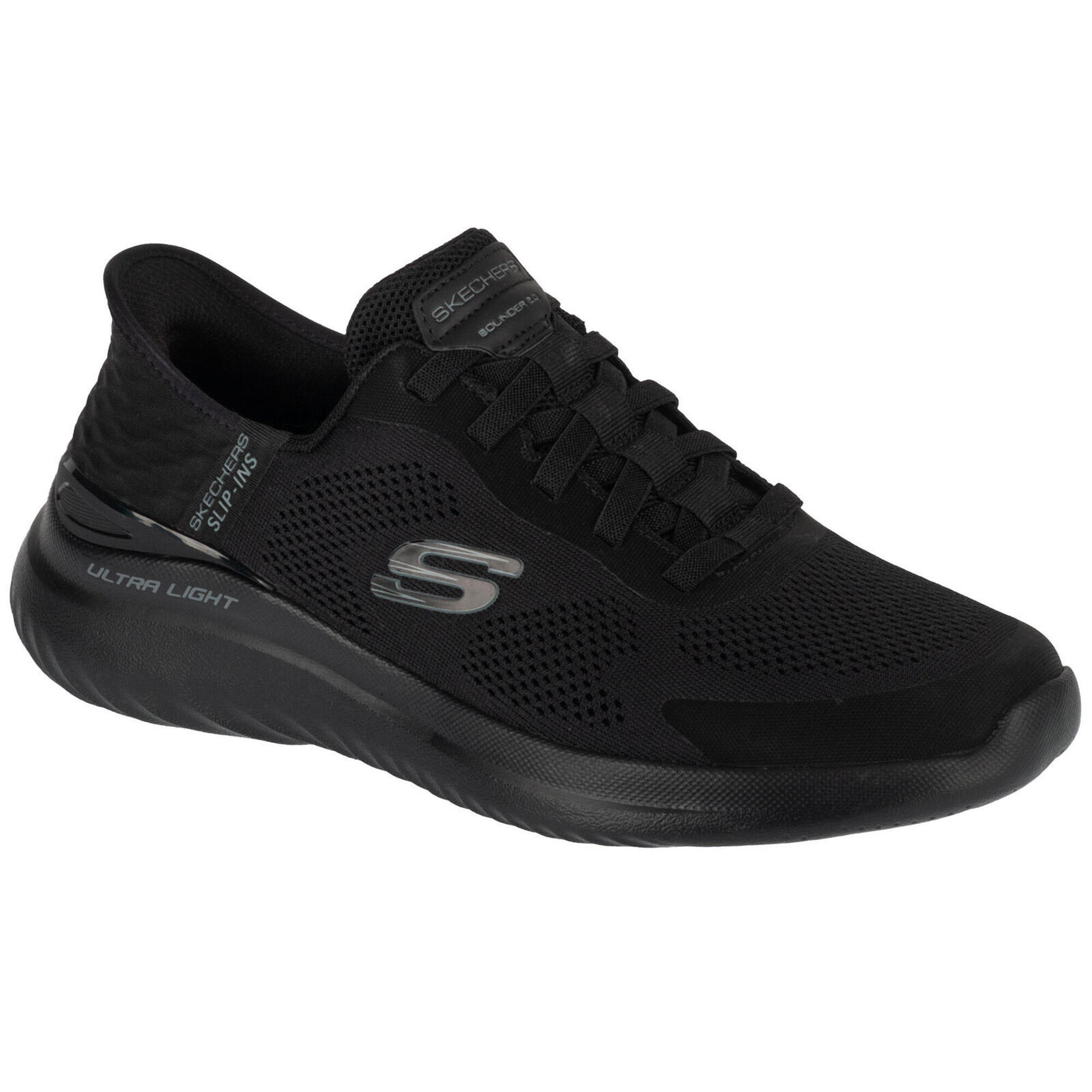 Skechers - Chaussures Hommes Skechers Slipins Bounder 20 Emerged Noir - Chaussures De Sport - Noir - 46 - Decathlon
