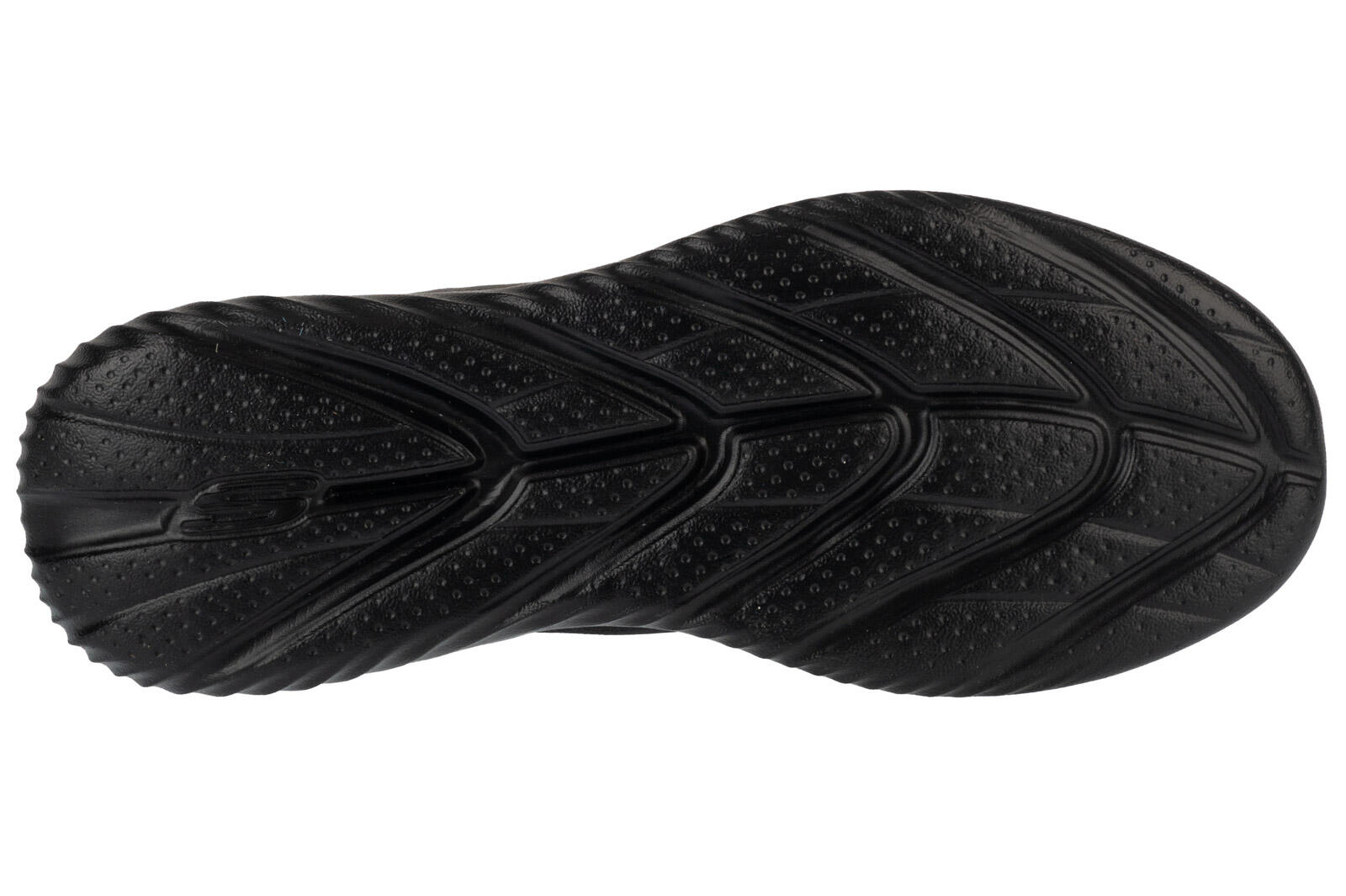 Chaussures Hommes Skechers Slipins Bounder 20 Emerged noir 4/4