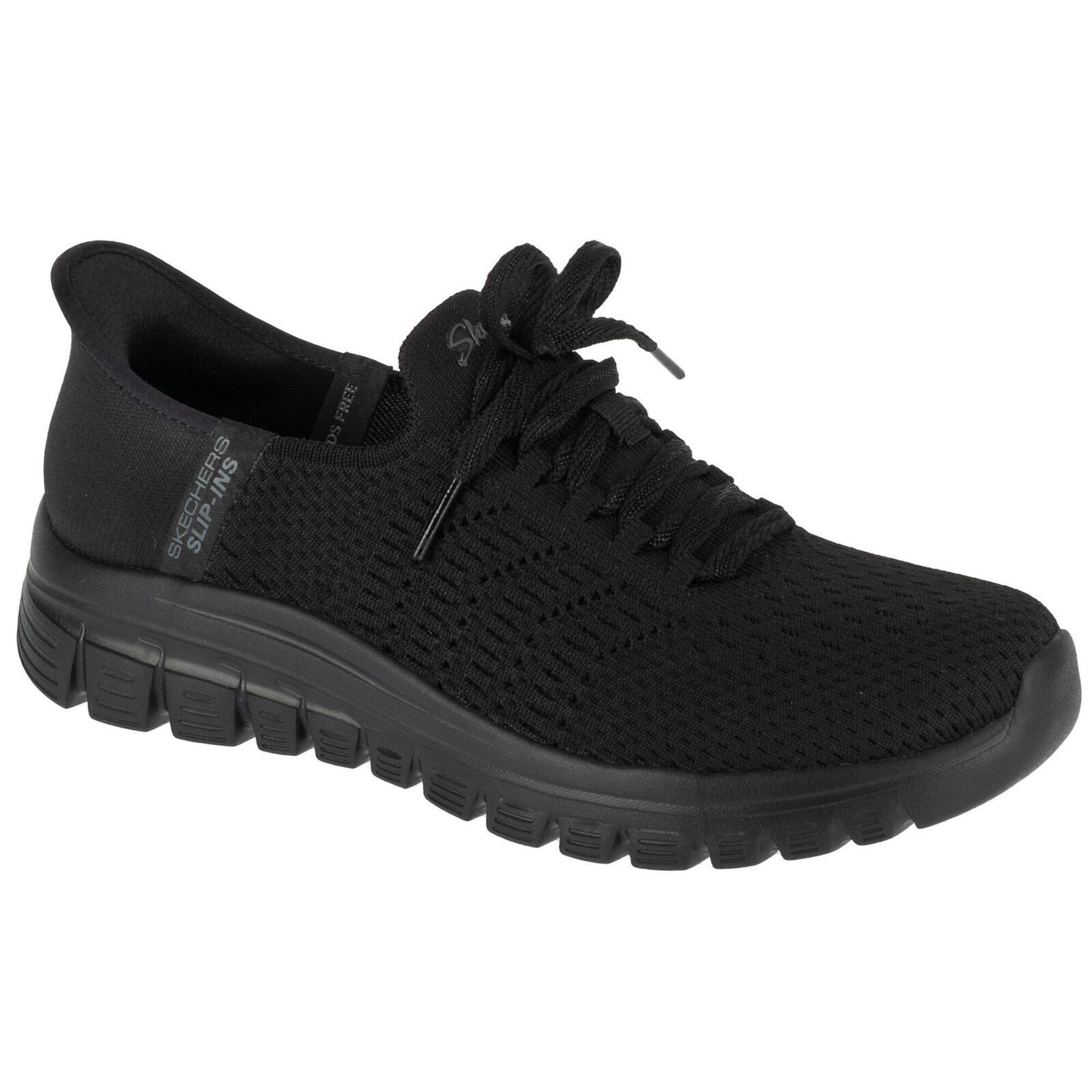 Skechers - Chaussures Femmes Skechers Graceful First Blush Noir - Baskets - Noir - 38,5 - Decathlon