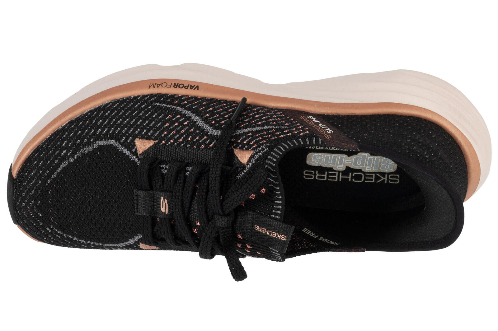 Chaussures Femmes Skechers D´Lux Vapor noir 3/4