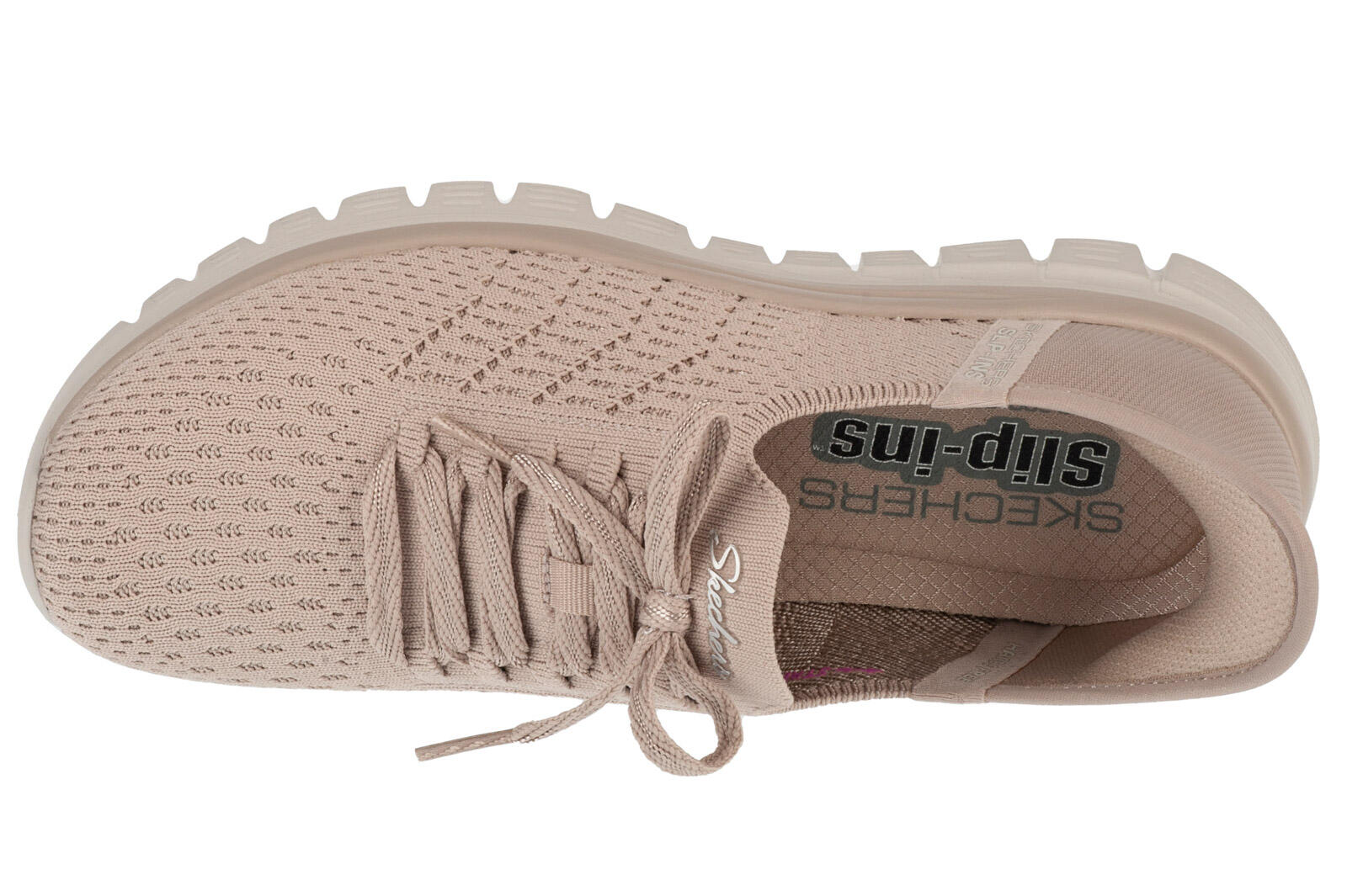 Sportschoenen Vrouw Skechers Graceful First Blush Roze 3/4
