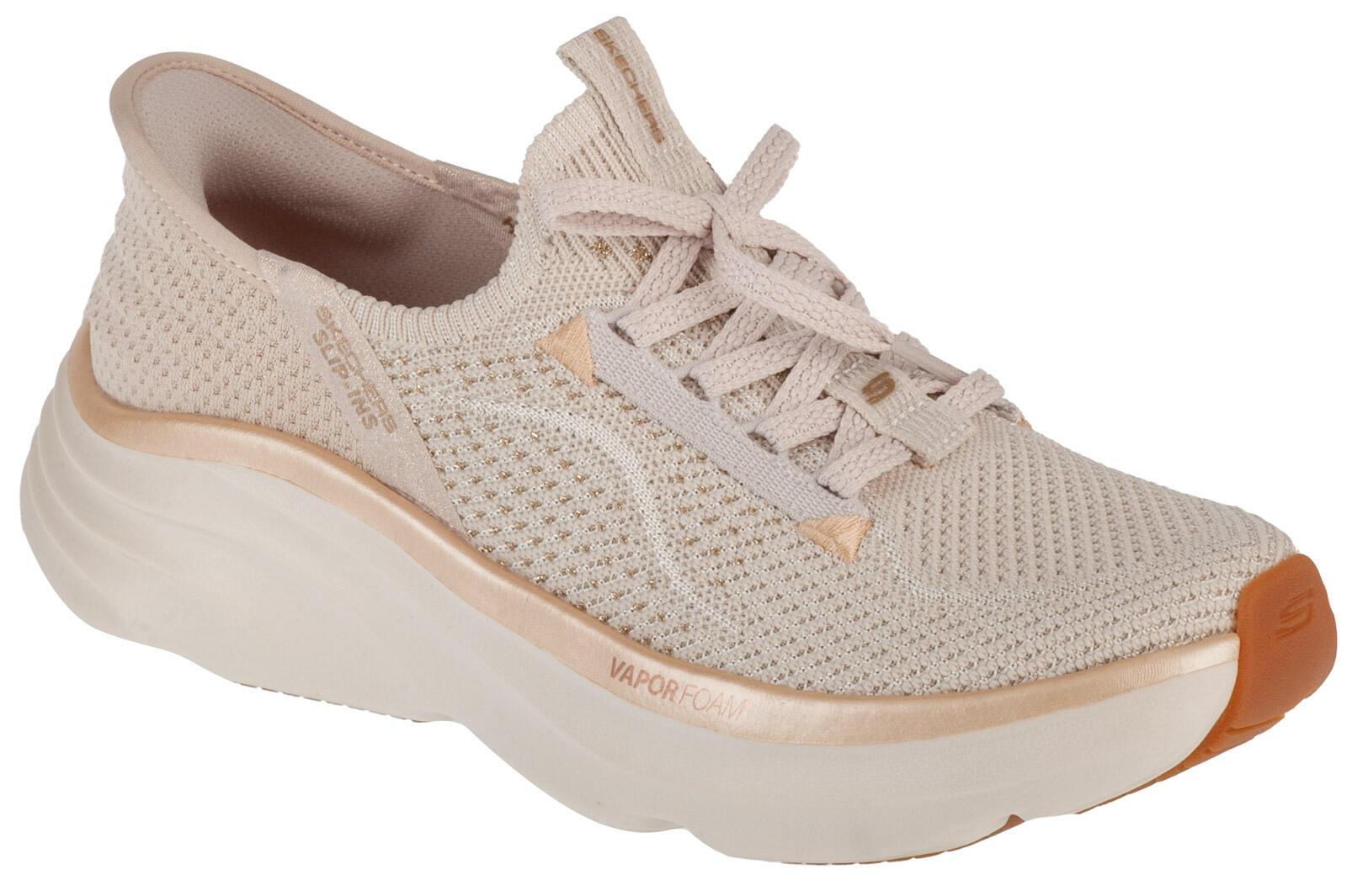 SKECHERS Ténis Skechers Modelo Slip-ins Dlux Vapor Evening Cor Bege